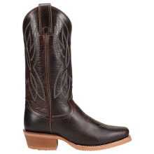 Коричневые женские высокие ботинки Justin Boots купить от 28202 ₽