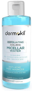 Mizellenwasser mit Niacinamid - Dermokil Exfoliating AHA+BHA Micellar Water