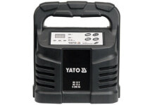 Зарядные устройства для автомобильных аккумуляторов yato Prostownik elektroniczny 12V 12A 6-200Ah (YT-8302)