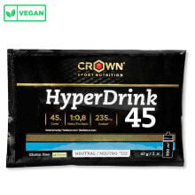 CROWN SPORT NUTRITION HyperDrink 45 Energy Sachet 47g Neutral