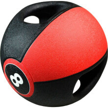 Медболы PURE2IMPROVE Medicine Ball With Handles 8kg