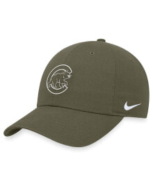 Nike men's Olive Chicago Cubs Club Adjustable Hat