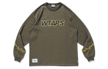 Купить мужские футболки и майки WTAPS: WTAPS DRIFTERS LS COPO 火焰刺绣长袖T恤 男款 送礼推荐 / Футболка WTAPS DRIFTERS LS COPO T 202ATDT-CSM17