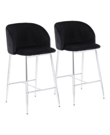 Lumisource fran Contemporary Counter Stool, Set of 2