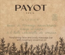 Festes Öl mit ätherischem Rosmarinöl - Payot Herbier Nourishing Massage Bar