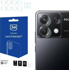 3MK 3MK Lens Protect Poco X6 5G Ochrona na obiektyw aparatu 4szt