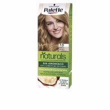 Schwarzkopf Palette Naturals Color Creme No.7.0 Medium Blonde Перманентная крем-краска для волос с натуральными маслами, оттенок средне-русый