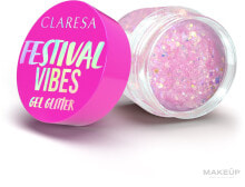 Claresa Festival Vibes - Glitter für Gesicht und Körper