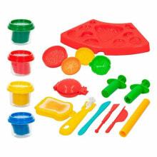 Modelling Clay Game Colorbaby Burger & Sandwich Multicolour (19 Pieces)