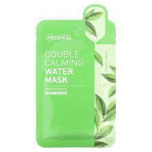 Купить корейские маски для лица Mediheal: Double Calming Water Beauty Mask, 1 Sheet, 0.68 fl oz (20 ml)