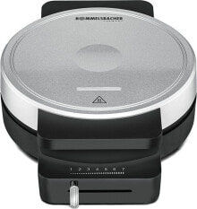 Gofrownica Rommelsbacher Rommelsbacher waffle maker WA 850, waffle maker (black/silver)