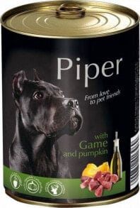 Купить влажные корма для собак PIPER: Piper PIPER PIES 800g DZICZYZNA DYNIA