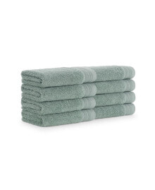 Aston and Arden anatolia Turkish Washcloths (8 Pack), 13x13, 600 GSM, Woven Linen-Inspired Dobby, Ring Spun Combed Cotton, Low Twist