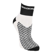 Купить мужские носки Diadora: Diadora Pre Race 3Pack Quarter Running Socks Mens Black, White Casual 171174-200