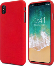 чехол силиконовый красный Xiaomi Redmi 7 Mercury