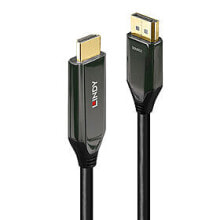 Lindy 40932 видео кабель адаптер 3 m DisplayPort HDMI Черный