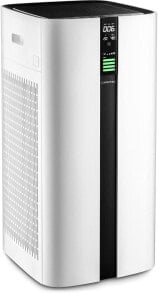 TROTEC Air Purifier AirgoClean 150 E - HEPA Filter for Allergy Sufferers - Rooms up to 42 m²/105 m³, Fan Levels 4, Removes 99.97% of All Particles, Pollen, Dust