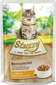 Купить влажные корма для кошек Stuzzy / Штуззи: Stuzzy STUZZY KOT sasz.85g BOCCONCINI KURA /24