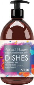 Купить средства для мытья посуды Perfect House: Perfect House DISHES PROFESJONALNY PŁYN DO MYCIA NACZYŃ PERFECT HOUSE 500 ML