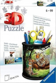 Ravensburger Puzzle 3D 54el przybornik Dzika przyroda 112630 RAVENSBURGER
