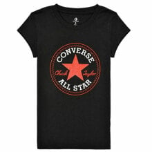 Child's Short Sleeve T-Shirt Converse Timeless Black