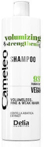 Shampoo für dünnes, kraftloses und volumenloses Haar - Delia Cameleo Volume & Strengthening Shampoo