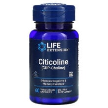 Витамины группы В Life Extension, Citicoline (CDP-Choline), 60 Vegetarian Capsules
