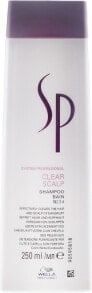 Sanftes Shampoo für schuppige Kopfhaut - Wella SP Clear Scalp Shampoo