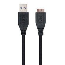 NANOCABLE USB A 3.0 Male To Micro USB B Male 1 m USB Cable