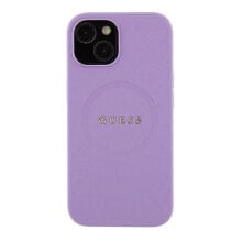 GUESS Guhmp15Spsahmcu iPhone 151413 6.1 Fioletowy Saffiano phone case