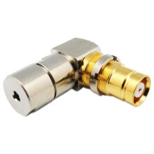 EUROCONNEX 3595 1.6/5.6 Female Acodada RG179U Connector