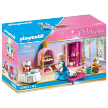 Детские игровые наборы и фигурки из дерева набор с элементами конструктора Playmobil Princess 70451 Кондитерская для замка принцессы