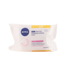 Nivea Soft Cleansing Wipes Dry Skin Очищающие влажные салфетки снятия макияжа для сухой кожи 40 шт.