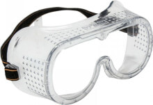 Маски и очки dedra Safety glasses white (BH1055)