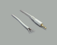 Комплектующие для кабель-каналов bKL Electronic 1101251 аудио кабель 1,8 m 2,5мм Белый