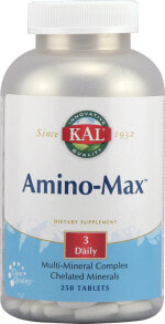 Витаминно-минеральные комплексы Kal Amino-Max Мультиминеральный комплекс   250 таблеток