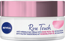 The daily anti-wrinkle cream with rose oil and calcium Rose Touch ( Anti-Wrinkle Day Cream) 50 ml