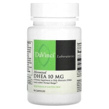 Витамины и БАДы для мужчин daVinci Laboratories of Vermont, Micronized DHEA, 10 mg, 90 Capsules