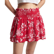 Женские спортивные шорты SUPERDRY Vintage Ruffle Smocked Skirt