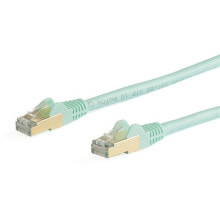 Кабели и разъемы для аудио- и видеотехники starTech.com 6ASPAT10MAQ сетевой кабель 10 m Cat6a S/UTP (STP) Вода