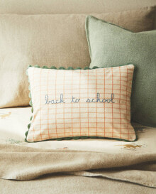 Back to school children’s cushion cover