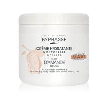 Byphasse Sweet Almond Oil Moisturizing Body Cream  Увлажняющий крем для тела с маслом сладкого миндаля 500 мл