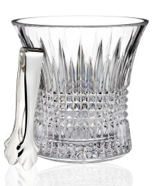 Waterford lismore Diamond Ice Bucket with Tongs