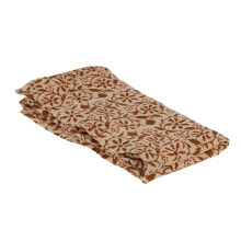Towelling Sarong Brown Beige Cotton 90 x 180 cm