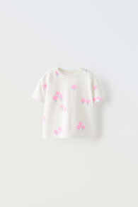 Floral print t-shirt