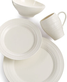 Mikasa dinnerware, Swirl Round 4 Piece Place Setting