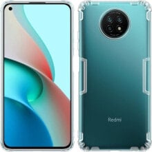 чехол силиконовый прозрачный Xiaomi Redmi Note 9T NILLKIN