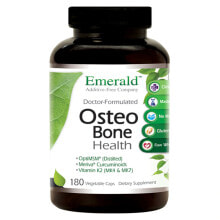 Витамины и БАДы для мышц и суставов Emerald Labs Osteo Bone Health Комплекс с Мсм, куркуминоидами и витамином K2 180 капсул