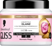 Купить средства для ухода за волосами Schwarzkopf GLISS: Haarmaske 4in1 Liquid Silk, 400 ml