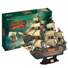 TACHAN Puzzle 3D Boat San Felipe Cubic Fun